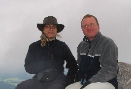 Auf der westlichen Karwendelspitze