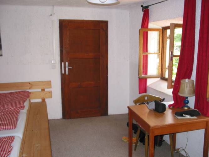 Unser Zimmer auf der Höttinger-Alm (IMG_4209)