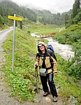 Auf der Kaseralm, am Sommerweg zur Potsdamer Hütte. Auf der Kaseralm, am Sommerweg zur Potsdamer Hütte.