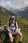Aufstieg zur Zischgeles-Spitze. Aufstieg zur Zischgeles-Spitze.