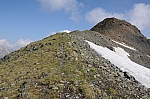 Aufstieg zum Gleirscher Roßkopf. Aufstieg zum Gleirscher Roßkopf.