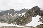 Kraspes-See, dahinter der Roßkogel. Kraspes-See, dahinter der Roßkogel.