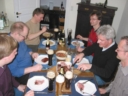 In festlicher Runde